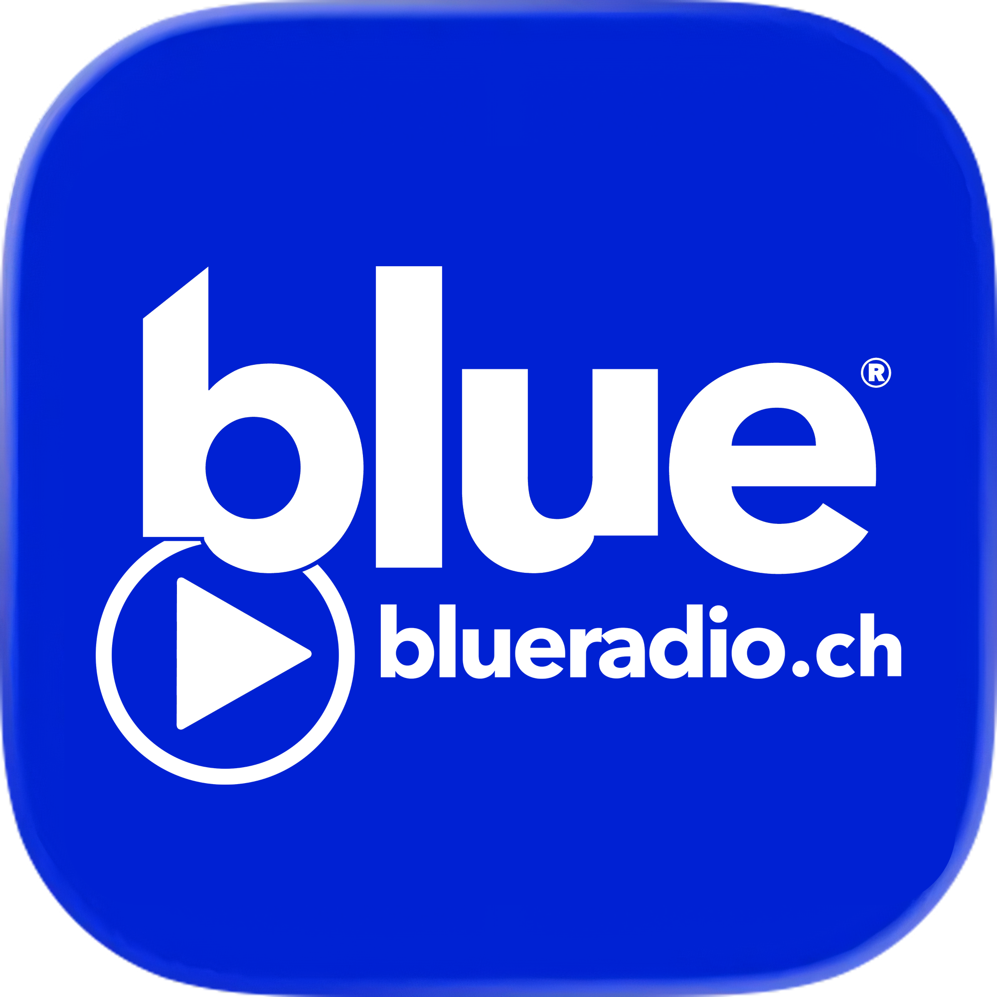 Logo officiel Blue Radio Suisse (CH) blueradio.ch